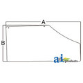 A & I Products Glass, Door (RH fixed) - Tinted 63" x35" x5" A-R186465